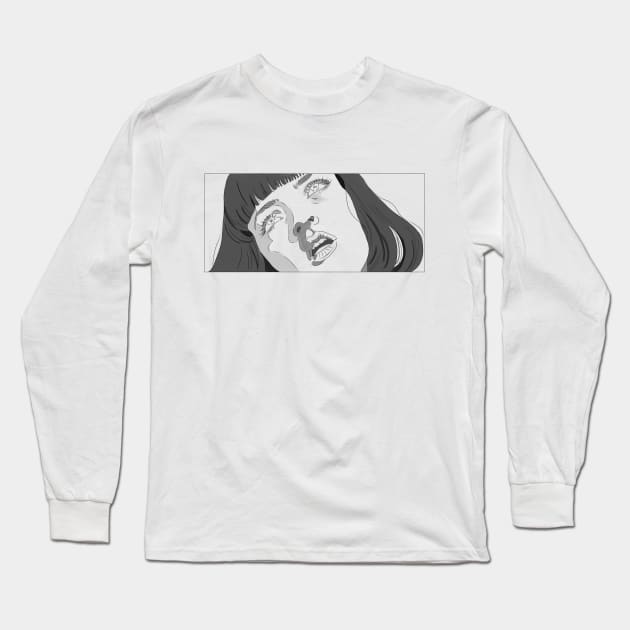 Mia Wallace Long Sleeve T-Shirt by AgreeablePossum